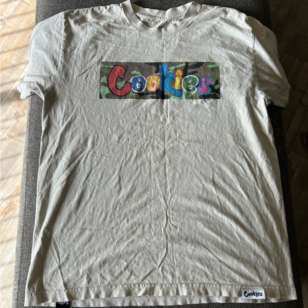 Cookies Beige Graphic Tee